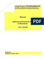 Manual Aplicarea Directivei IPPC