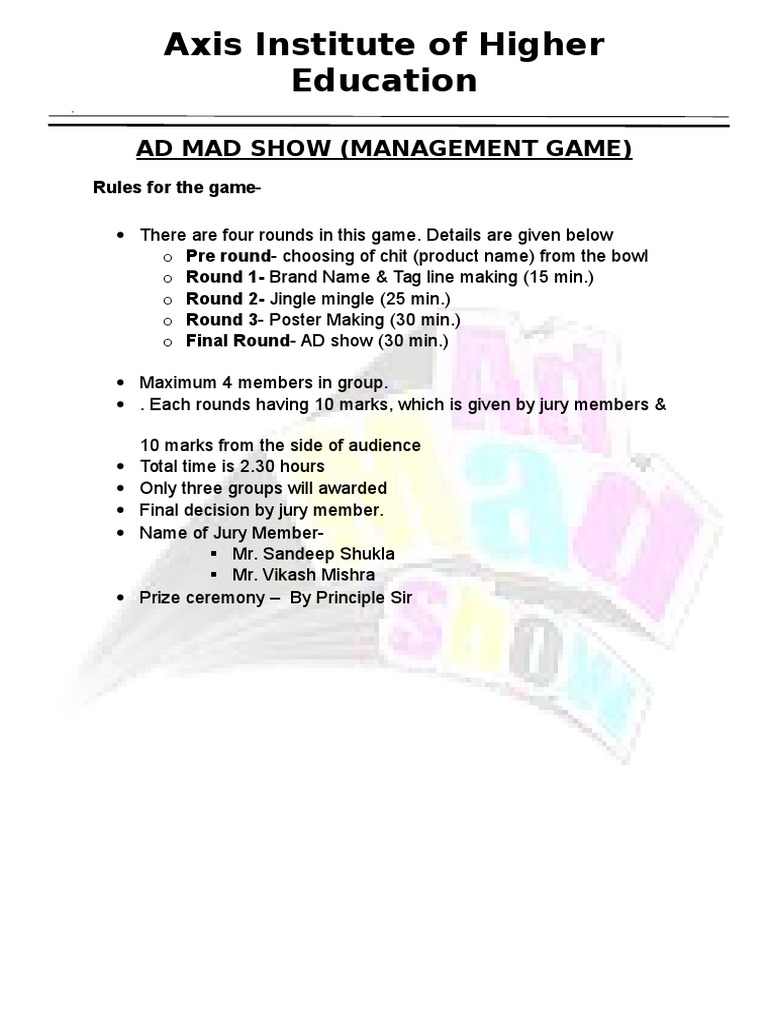Ad Mad Show