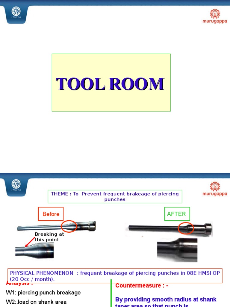 Tool Room Management and Optimization | PDF | Equipment | Tools