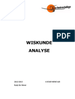 Cursus Wiskunde Analyse 2014 2015 PDF