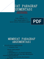 Membuat Paragraf Argumentasi