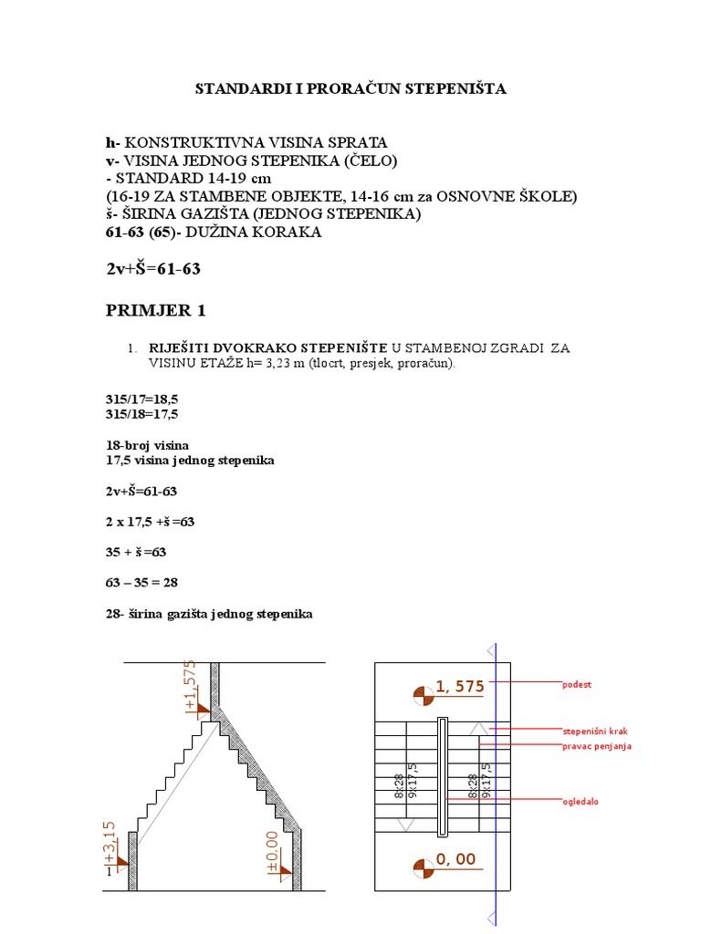 PRORAcUN STEPENIŠTA | PDF