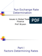 IV - Exchange Rate Determination