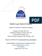 Rfp Website-2014 South Lane