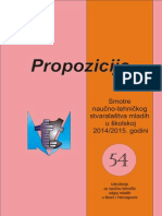 54 Smotra-Propozicije