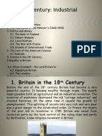 Britain's Industrial Revolution and Political Changes in the 18th Century