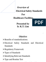 Overview of Low Voltage Electrical Safety Standards For Healthcare Facilities (Ied)