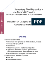 The Bernoulli Equation: Flow Measurement and Applications