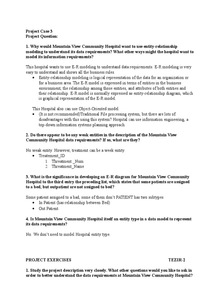 nursing case study questions and answers