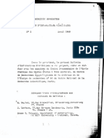 Avril 1969: 67, France J. Leclant, 77, Rue Georges Lardennwis, Paris Xixe