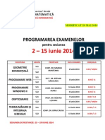 Examene Iunie 2014 Matematica Informatica