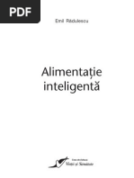 Alimentatie Inteligenta - Emil Radulescu