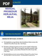 Download Manual Prosedur Kerja MPK - Fail Meja FM by Mohamad Shuhmy Shuib SN2533088 doc pdf