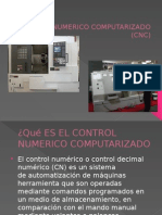 CNC: Control Numérico Computarizado