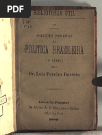 Soluções Positivas Da Politica Brazileira (1880)
