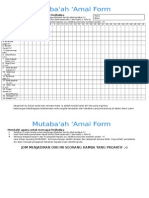 Mutaba'Ah 'Amal - Asas Lonjatan Iman