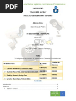 Dispositivo de Redes Configuración IP de Camaras