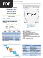 Zusammenfassung - 167 - Anforderungen Ableiten Und Evaluation Durchführen