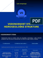 OHG 06 - Vodonosnost Stena I Hidrogeoloske Strukture