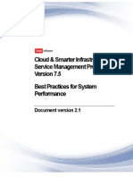 Best Practices for System Performance 7.5.x