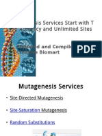 Mutagenesis Services Start With Top Accuracy and Unlimited Sites