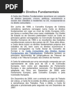 Carta Dos Direitos Fundamentais