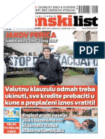 Sibenski List, 22. Sijecnja 2015