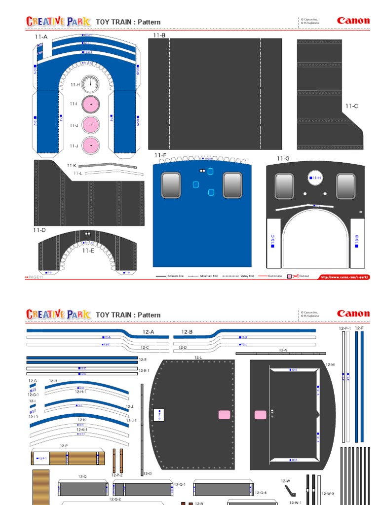 Toy Train Pattern Instructions | PDF