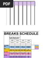 Monthly Hospital Duty Roster Template | PDF