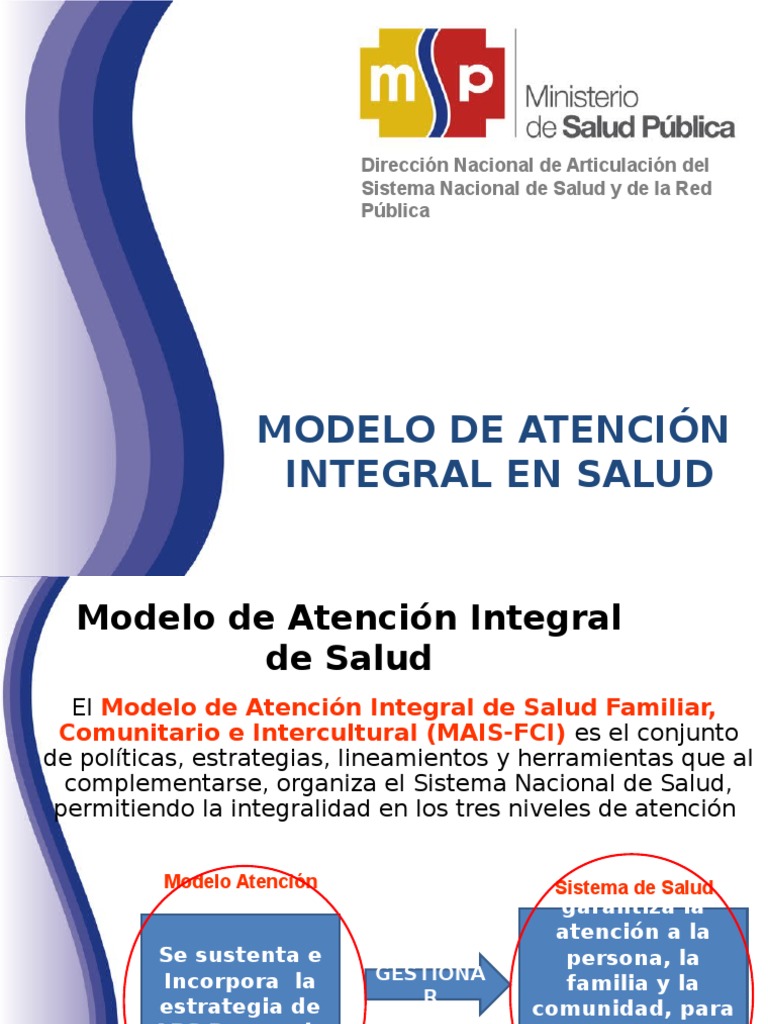 Modelo de Atención Integral en Salud | PDF | Hospital | Cuidados paliativos