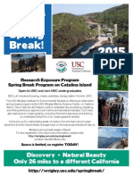2015 Spring Break - 2015-01-06