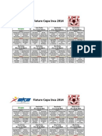 Fixture Copa Inca