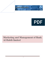 Bank Al Habib Marketing Management