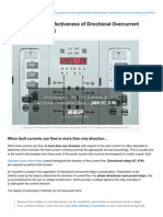 An Example of The Effectiveness of Directional Overcurrent Relays ANSI 67 67N