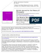 British Journal for the History of Philosophy Volume 20 Issue 4 2012 [Doi 10.1080%2F09608788.2012.679782] Rickless, Samuel C. -- The Relation Between Anti-Abstractionism and Idealism in Berkeley's Metaphysics