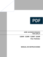 Manual de Usuario OEM Multimodelos Split 2013 (2-710-01744B-U)