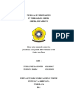 Proposal Kerja Praktek PT Petrokimia Gresik