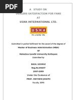 Download USHA Dealer Satisfaction by BASIL GEORGE SN25335568 doc pdf