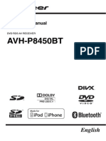 Operating Manual (Avh p8450bt) Eng