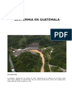 Geotermia en Guatemala