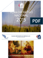 Plan Operativo Nacional Immar 2015 VF