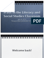 Literacy and Ss With Ipads