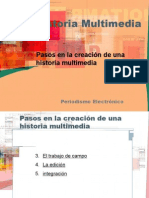 Pasos para Relato Multimedia