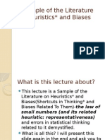 Literature On Heuristics Ahmednagar