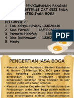 Evaluasi - Jasa Boga