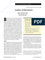 Evaluation of Hematuria