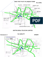 Annexure 1 Coverage Test Plot of Jhajha Town RX Level