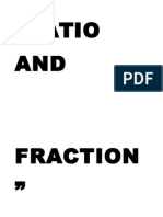 Ratio and Fraction