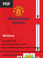 Manchester United, Seminarski, Engleski Jezik