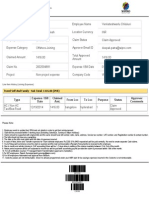 Offshore Cash Form Expenses